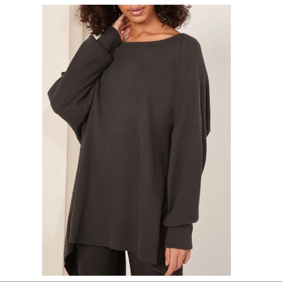 FREE PEOPLE BOHO TUNIC OVERSIZED PULLOVER TOP A2C - Picture 7 of 16